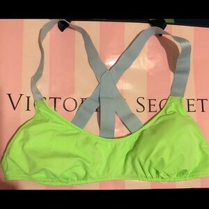 VS green/blue Bikini Top